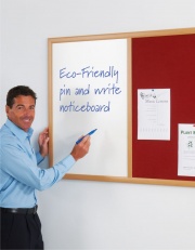 Eco-Friendly Dual Noticeboard